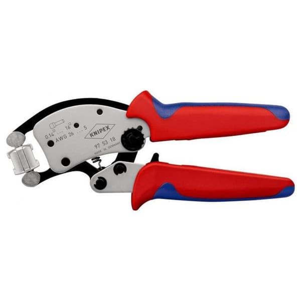 Twistor16 presstång - KNIPEX - Crimp - Röd - Kapacitet 0,14-16 qmm