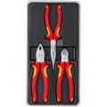 Miniatyrbild 3 av 6: Set med 3 VDE Knipex tång - Tång - Röd - IEC 60900 DIN EN 60900 ASTM F1505 standarder - Typ 00 20 12