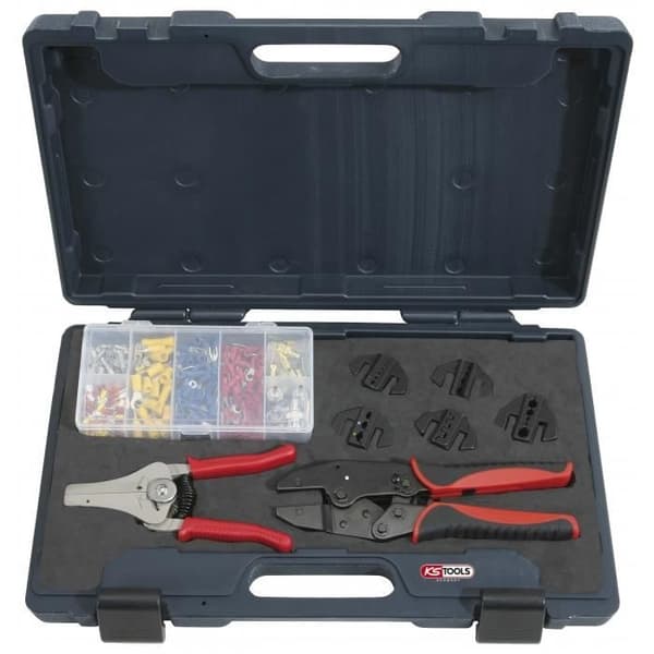 KS Tools 8-delad pressverktygssats 115.1400