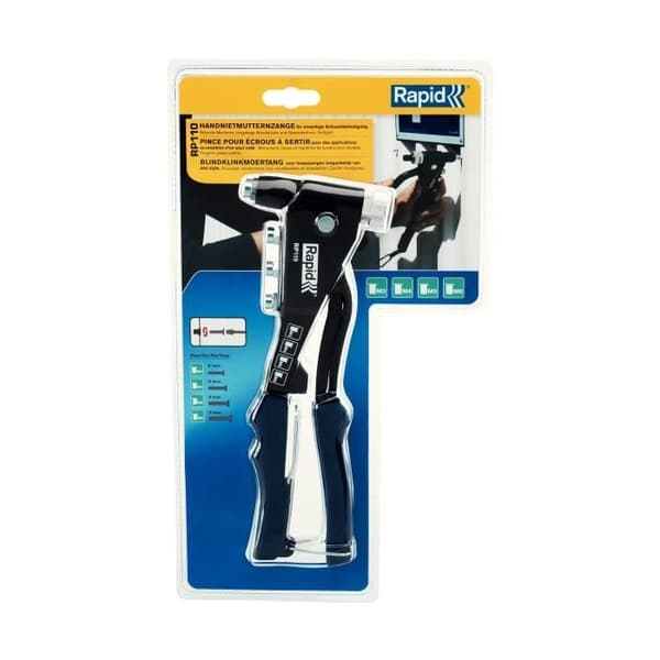 Krympmuttertång - RAPID - RP110 - M3/M4/M5/M6 - Härdat aluminium