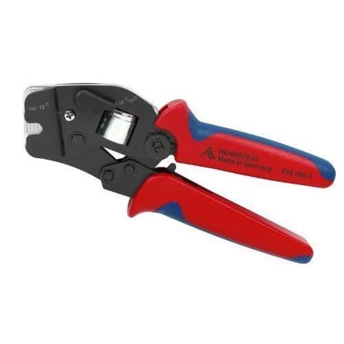 Rennsteig 6100883 Självjusterande presstång för hylsor 0,08 till 16,0 mm - 610 088 3