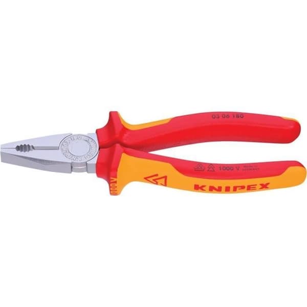 Universaltång - KNIPEX - 03 06 200 - Elektriskt skydd - Mått 5 mm - DIN ISO 5746 standarder