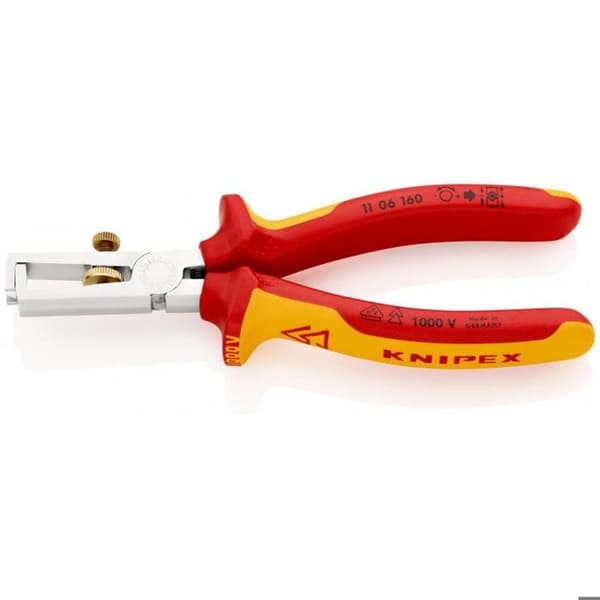 Isolerande avskalningstång 1000V - KNIPEX - 11 06 160