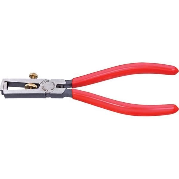 Avisoleringstång - KNIPEX - 11 01 160 - 160 mm - Röd