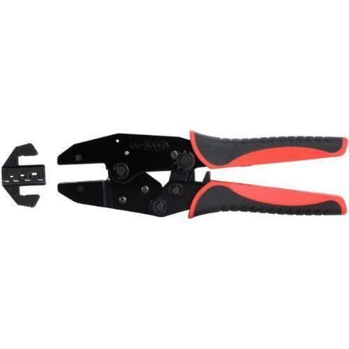 Crimptång för plug-in plint 0,5-6 mm - KS TOOLS - Crimp - Svart