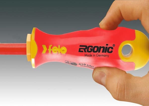 Pincett elektriker Felo - FL41381104 - Verktygslåda Set med 11 elektrikerverktyg i en låda