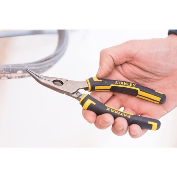 Långvinklad nästång - STANLEY - FATMAX 160mm - Svart - Tång
