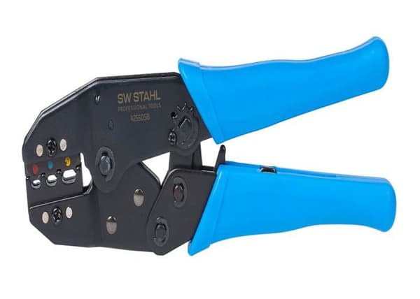 Pincett för att klämma Sw-stahl - 42550SB - Plåtsax för isolerade kontakter från 0,5-6 mm