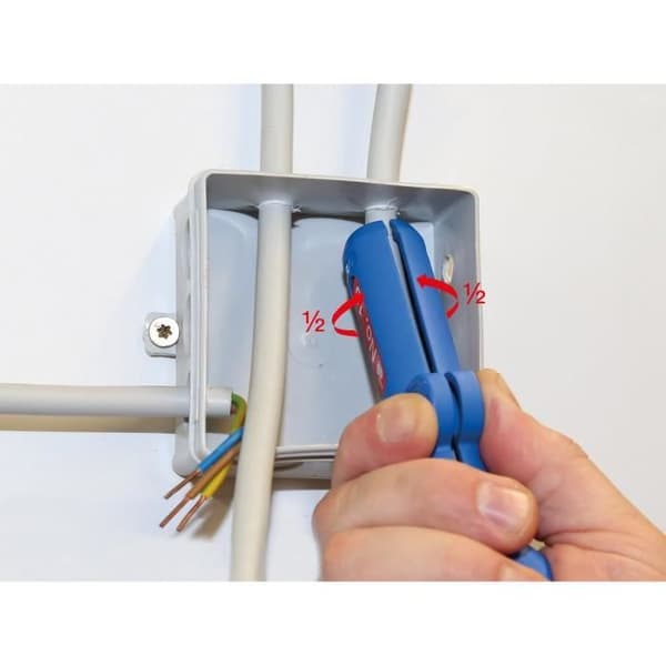 Dénudeur för runda kablar och för fuktiga miljöer med 6-13 mm Ø WEICON TOOLS Avmantlare Runda Nr. 13