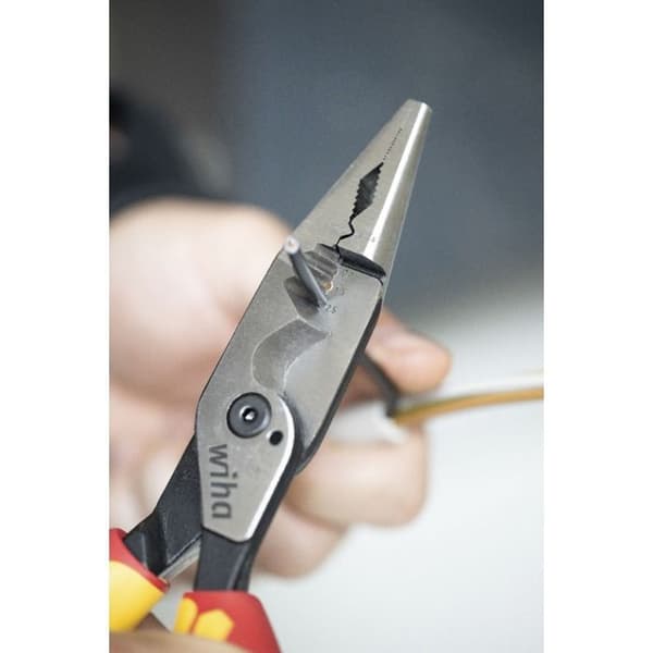 Multifunktionsv pliers - WIHA - 45705 - 209 mm - Oskyddad - Elinstallation