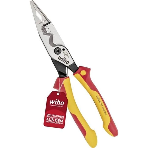 Multifunktionsv pliers - WIHA - 45705 - 209 mm - Oskyddad - Elinstallation