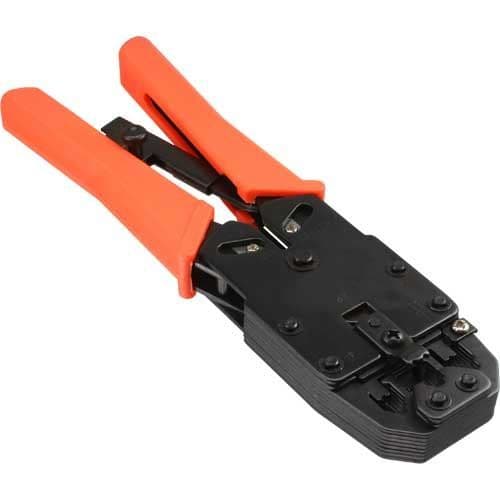 Modular Crimp tång - INLINE - Crimp - RJ10,11,12,45 sockel