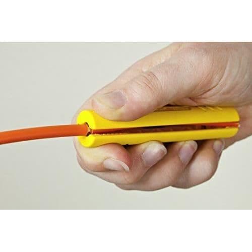 Jokari - T30700 - Fiber Strip DC kabel stripper - Gul - För strippning - Verktyg och tillbehör
