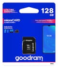 Miniatyrbild 2 av 2: Goodram microSDXC 128 GB klass 10 UHS-I minneskort