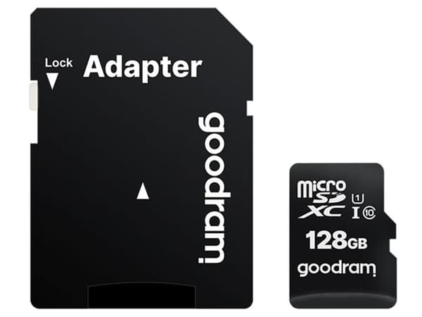 Goodram microSDXC 128 GB klass 10 UHS-I minneskort