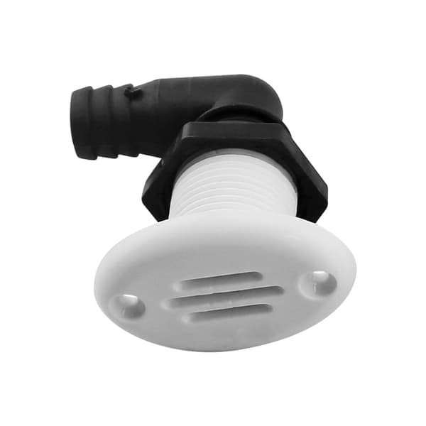 Oval tankventil 90° PVC