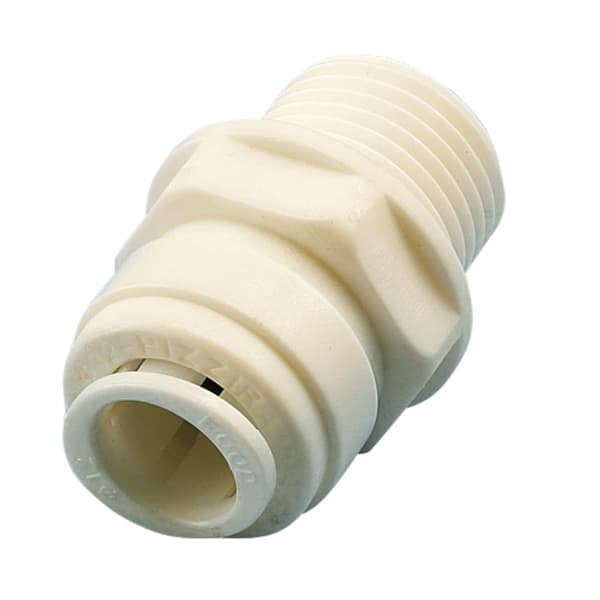 Snabbkopplingar för halvstyva slangar 12 mm böj 1/2"