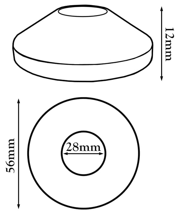 kpl x 2 valkoista ruusuketta (muovinen kaulus patteriputkien peittämiseen) 28 mm