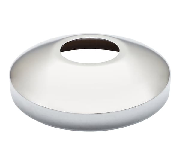 Forkromet konisk roset 3/4"", diameter 90 mm