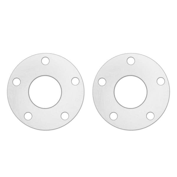 Hjulafstandsstykker 2 stk. 5x100 CB 56,1 mm tyk 5 mm aluminium hjulafstandsstykkeadapter