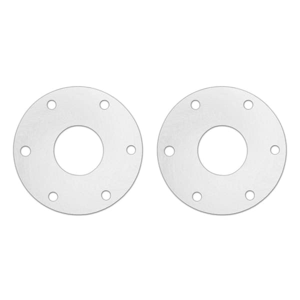 Hjulafstandsstykker 2 stk. 6x139,7 CB 67,1 mm tyk 5 mm aluminium hjulafstandsstykkeadapter