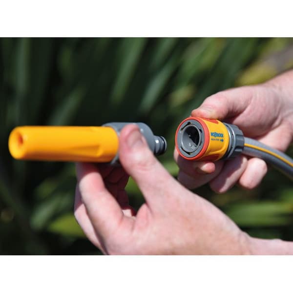 KOPPLING AQUASTOP SOFT TOUCH GREPP 19 MM NYHET HOZELOCK RÖRENDE TRÄDGÅRD UTEPLATS TRÄDGÅRDSSKTIV