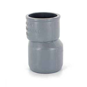 PVC excentrisk reduktion MF 40/32