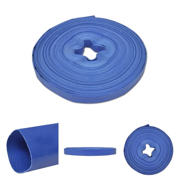 The Living Store flad slange 100 m 1" PVC -  Rørslanger