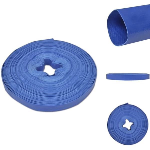 Rørslanger - Living flad slange 100 m 1" PVC