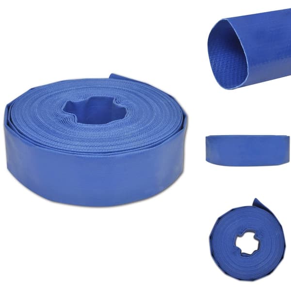 Rørslanger - Living flad slange 50 m 1.5" PVC
