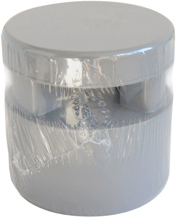 Första plast sanitets VVS reservdel - AMG100 - Membranluftare, grå, diameter 100 - 110 mm