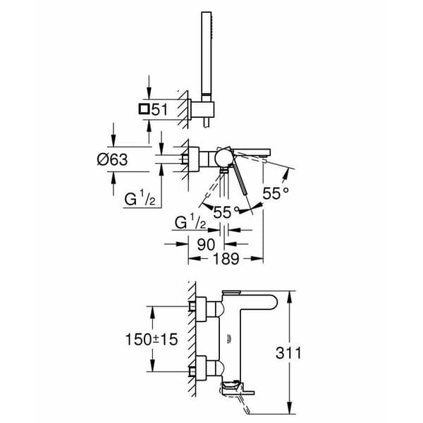 Grohe GROHE Plus 33547003 Miti