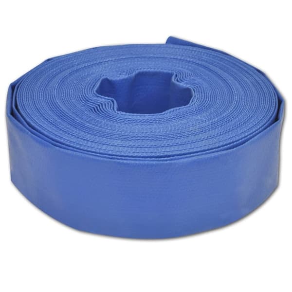 Platt slang 50 m 3" PVC