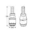 Miniatyrbild 2 av 5: Dräneringsventil för SERVO avbrytbar styrning - GROHE - 42690000