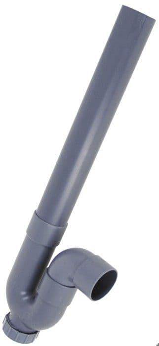 Siphon för tvättmaskin PVC diam 40 - GARIS - P06-S-MAL
