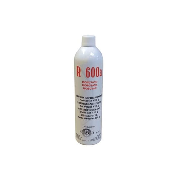 OLIKA KYLSKÅPSDEL OLIKA MÄRKEN REF000UN GASFLLASKA ISOBUTANE R600 420GR
