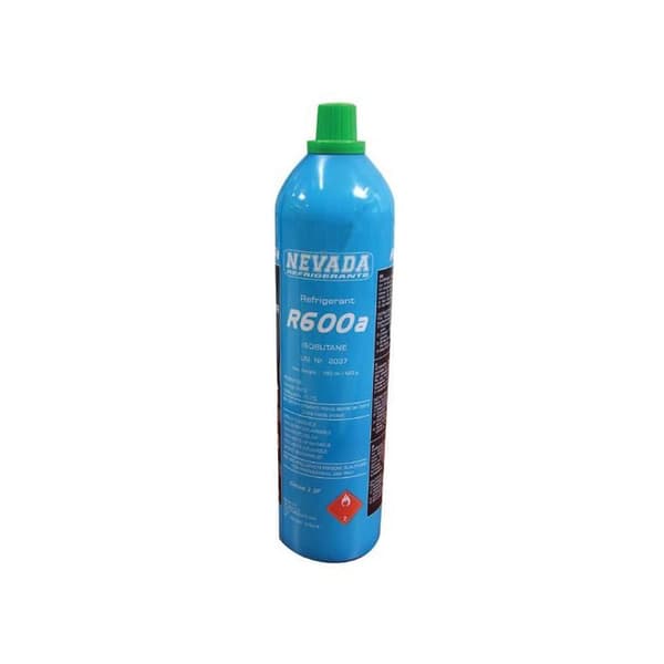 OLIKA KYLSKÅPSDEL OLIKA MÄRKEN REF000UN GASFLLASKA ISOBUTANE R600 420GR