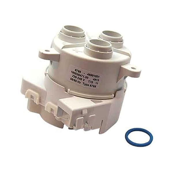 Kit motorväxel 3 vägar p9 + o-ring tätning Whirlpool C00525113