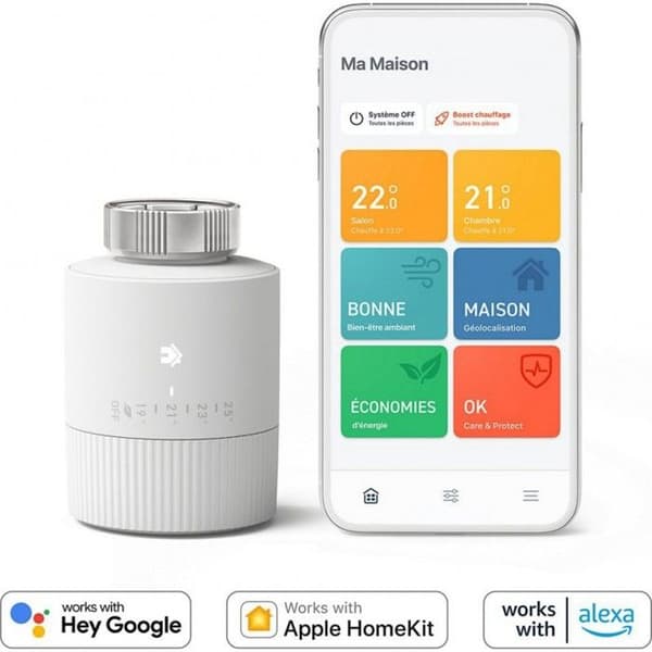 TADO Ansluten termostat huvud Kit V3+ Basic