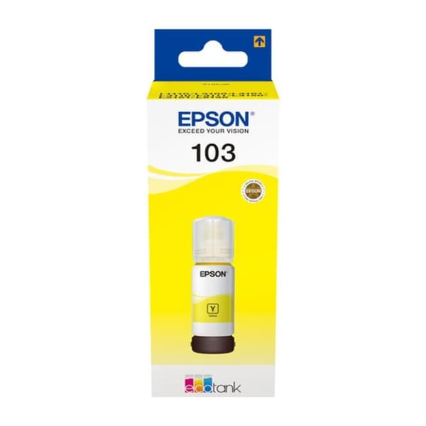 Bläckpåfyllningssats - EPSON - EcoTank 103 - Gul - Bläckstråle - 1 enhet