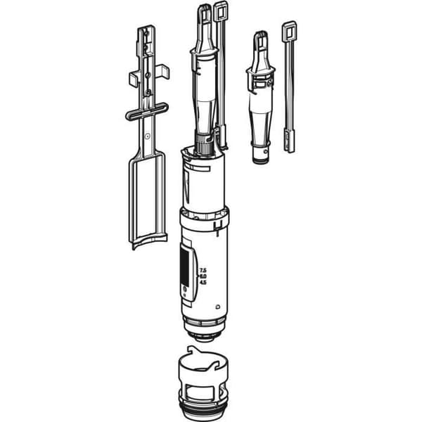Geberit Bell med handfat 8 cm, för UP720 tank (241.290.00.1)