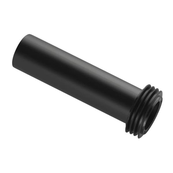Toalettspolrörsförlängning - GEBERIT - 152.434.16.1 - Svart - Plast - Standard