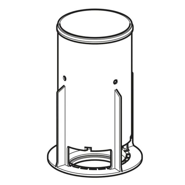 Embase för Geberit jaktmekanism för synlig cistern