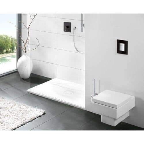 GROHE Skate Cosmopolitan WC spolplatta Velvet Black 38845KS0 (Import från Tyskland)
