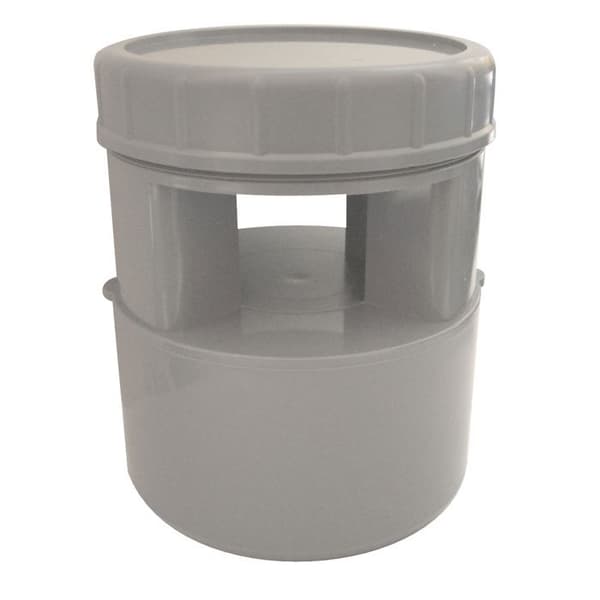 Membranluftare - REGIPLAST - 100-110 - PVC - Grå - Säljs styckvis
