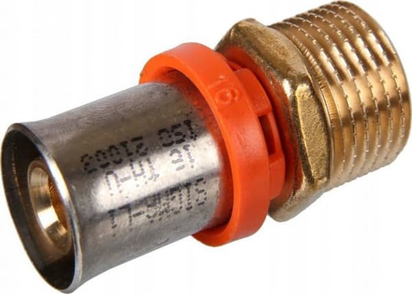 Detalj tillverkning VVS Sigma-li - MZPZ1634 - RÄTTA ANSLUTNING 16X3/4 GZ PEX // PX-SN-16X3/4