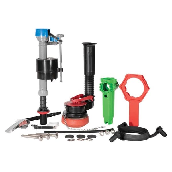 Fluidmaster - K-400H-021-P8 - PerforMAX Totalt 5,1 cm Toalett Reparationskit, Multicolor, Ingen storlek