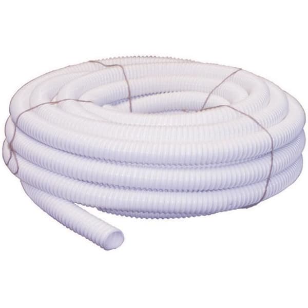 Flexibelt korrugerat PVC-avloppsrör Ý40 - Regiplast - Rulle på 20m