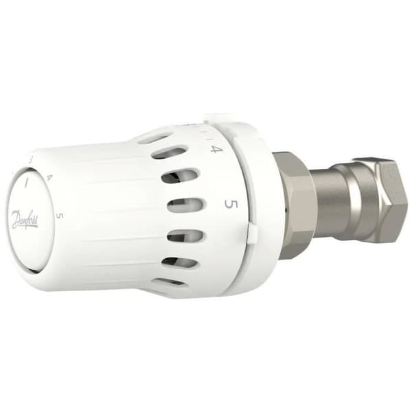 Danfoss React mekaniskt termostathuvud M30x1,5 8 till 28°C - Vit