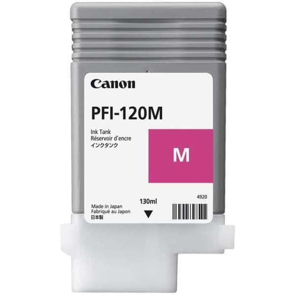 Magenta Canon PFI-120M bläckpatron - 130 ml - Bläckbehållare - Bläckstråle